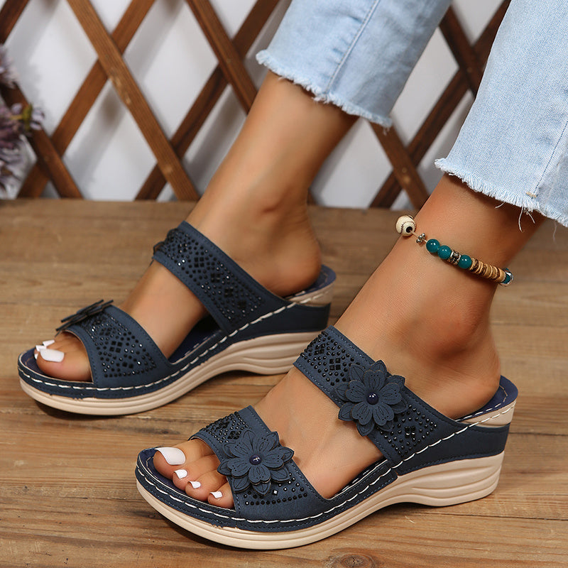 Sandalias Confort Compensadas Rosalie