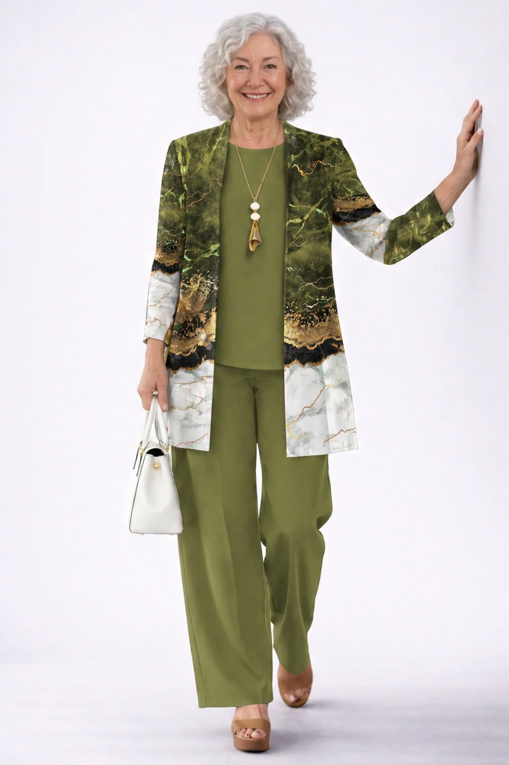Devy | Conjunto de tres piezas Elegancia Clásica