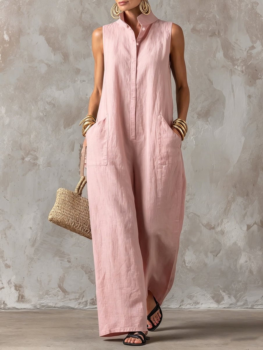Lorena - Vestido Maxi Lino Costa