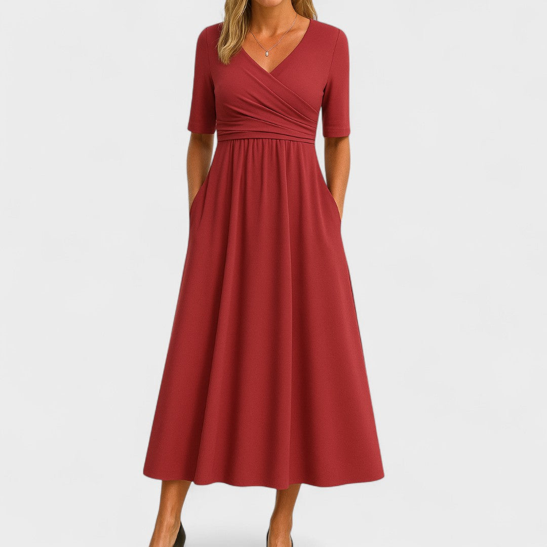 Ida - Vestido midi elegante