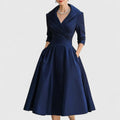 Marley Quinn - Vestido midi elegante