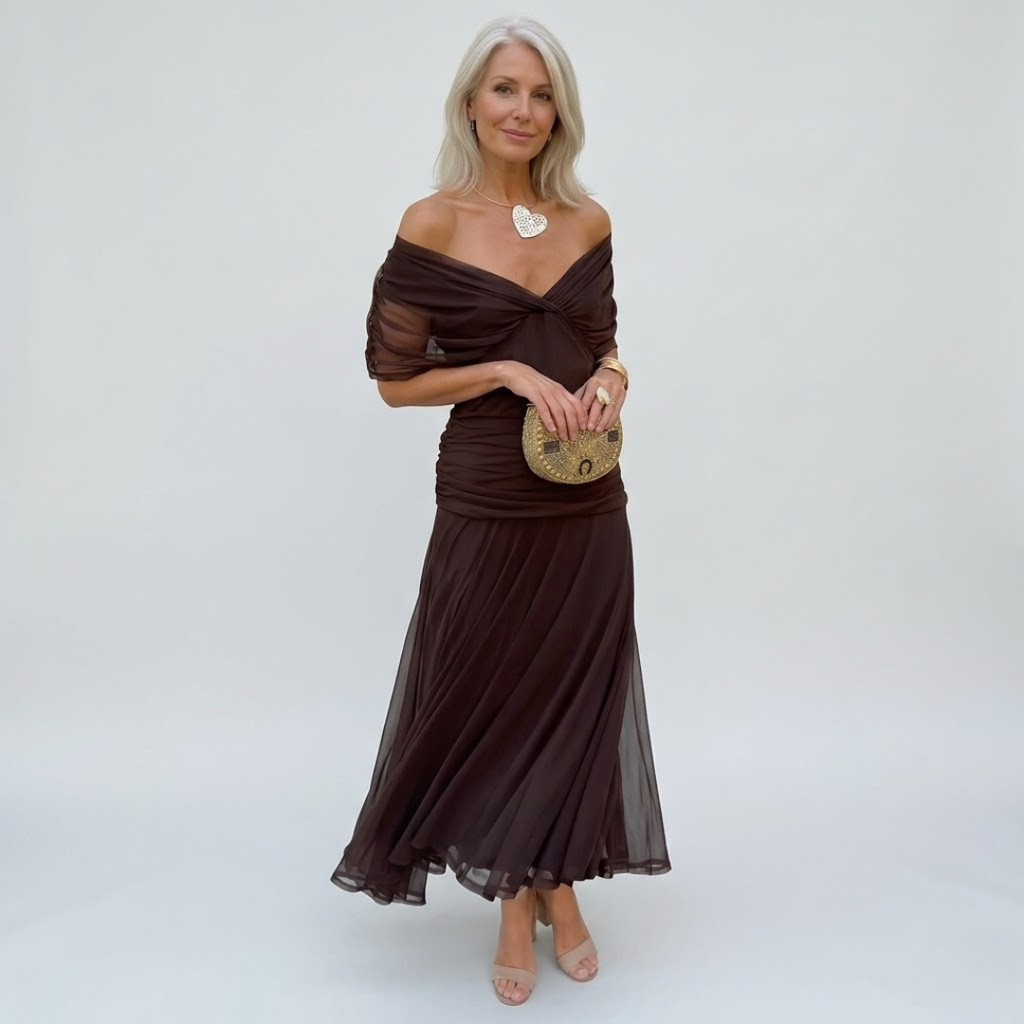 Freya - Vestido floral fluido con escote en V