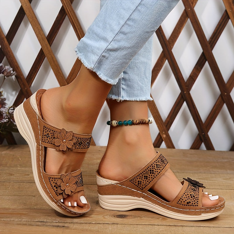 Sandalias Confort Compensadas Rosalie