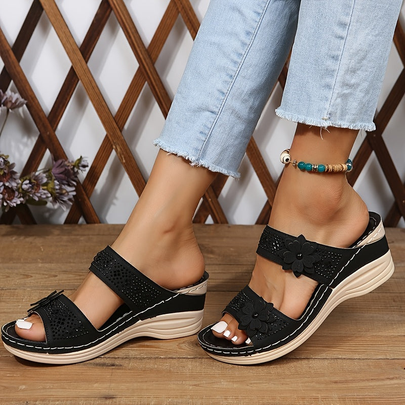 Sandalias Confort Compensadas Rosalie