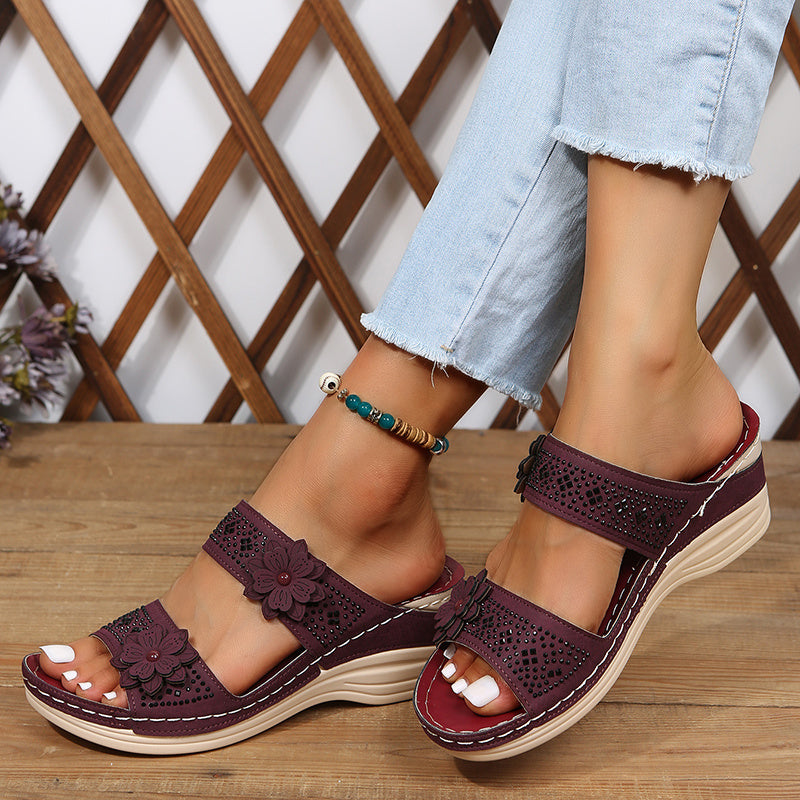 Sandalias Confort Compensadas Rosalie