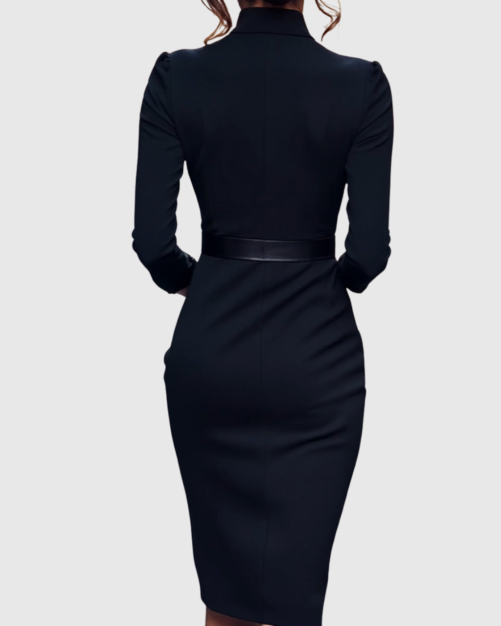 Claribel - Vestido midi sofisticado