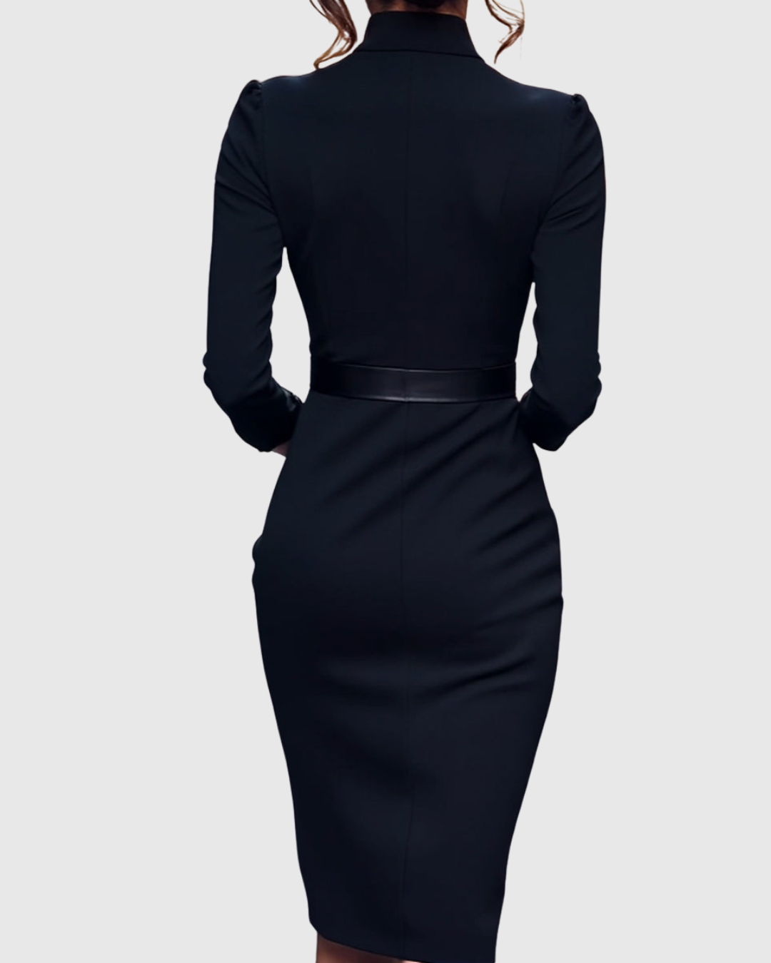 Claribel - Vestido midi sofisticado