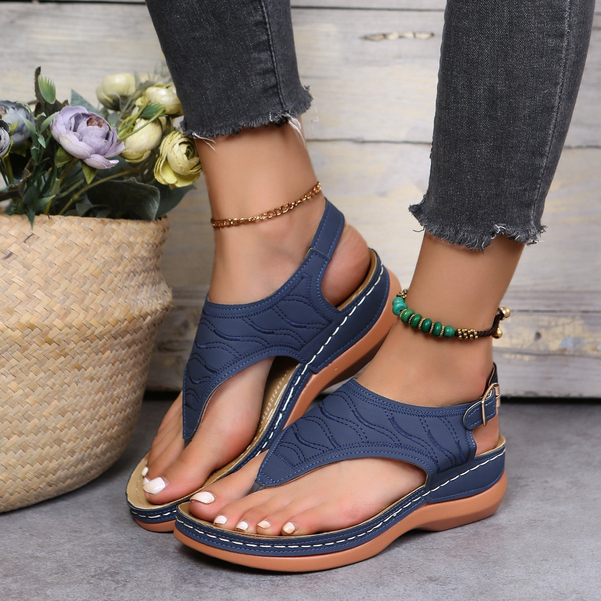 Sandalias Confort Ergonomico Clara