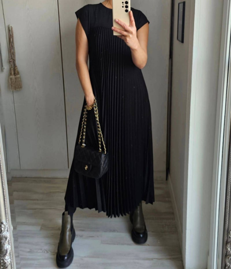 Eden - Vestido clásico de corte cómodo
