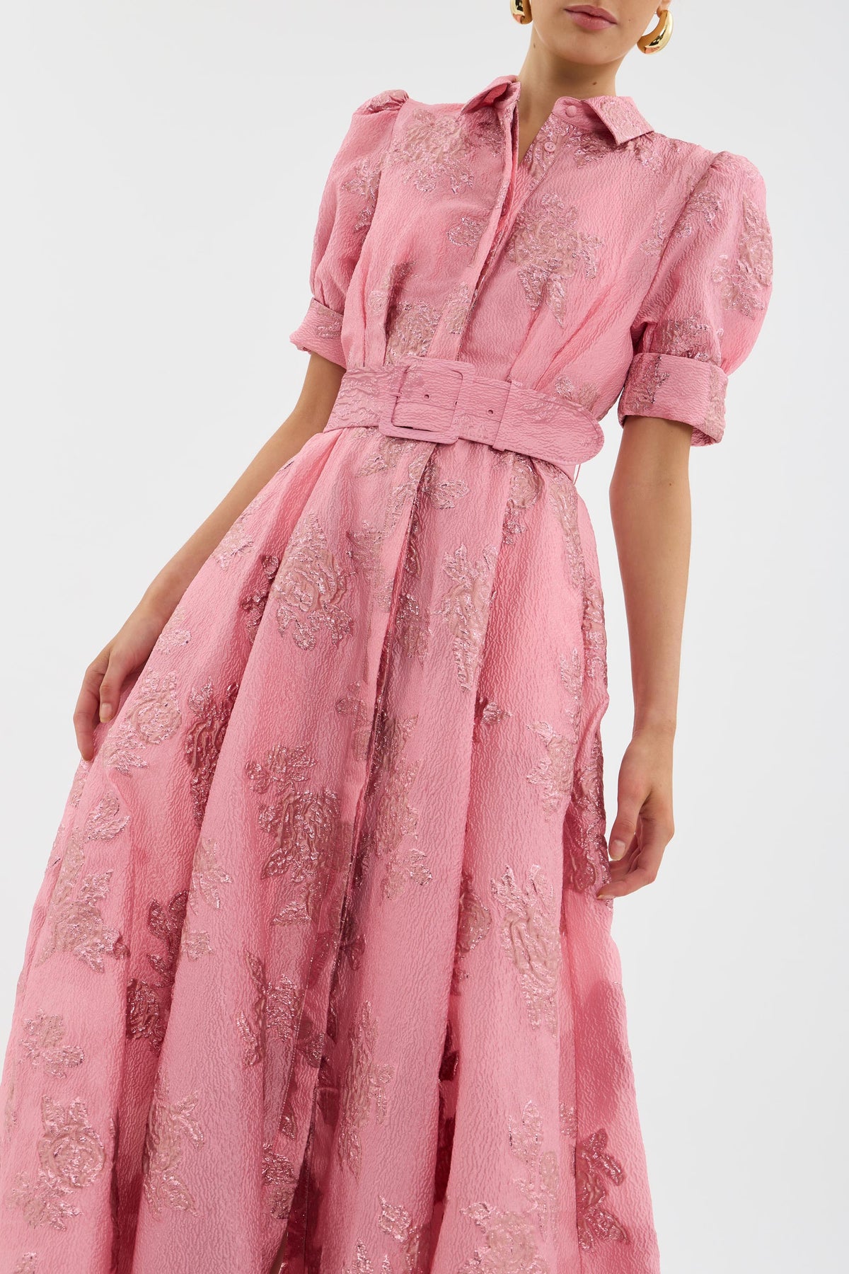 Molly - Vestido elegante con mangas abullonadas