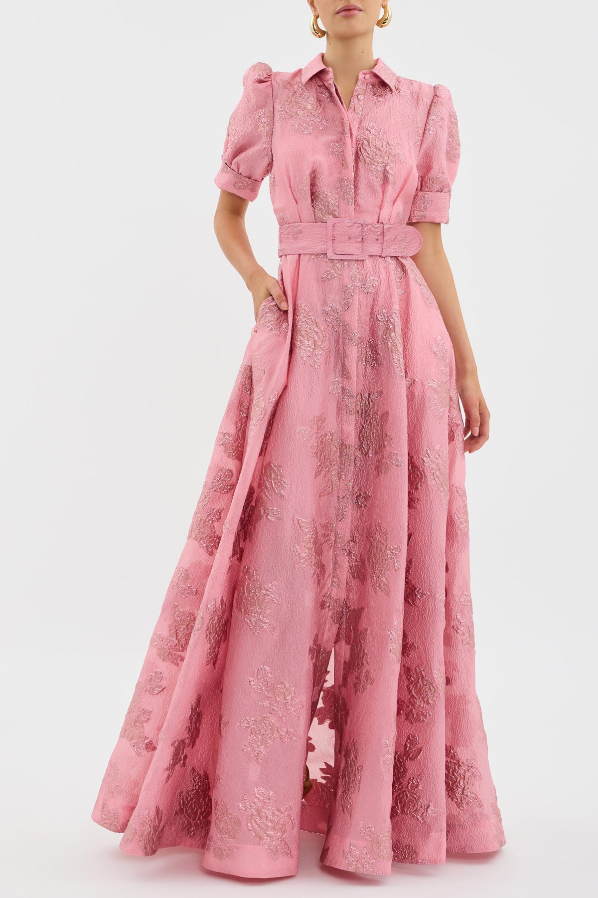 Molly - Vestido elegante con mangas abullonadas