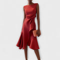 Ariana - Vestido midi plisado