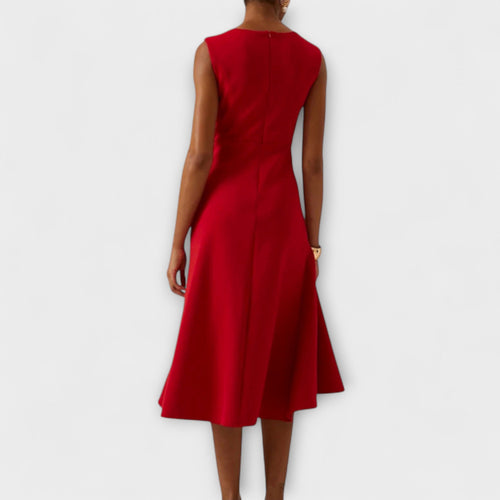 Ariana - Vestido midi plisado