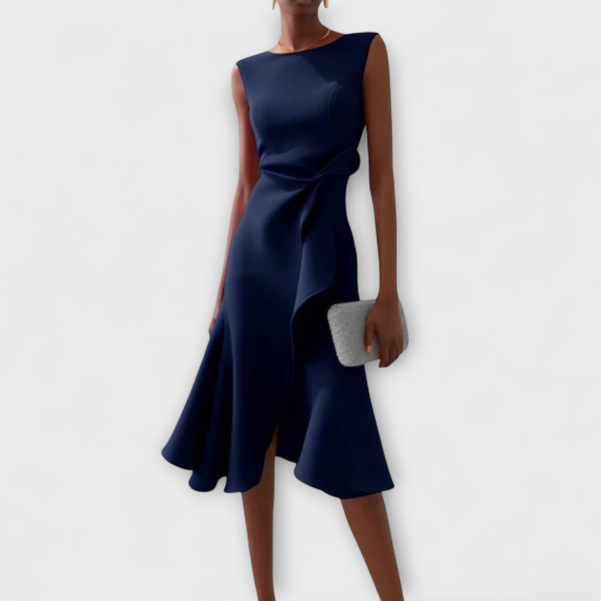 Ariana - Vestido midi plisado