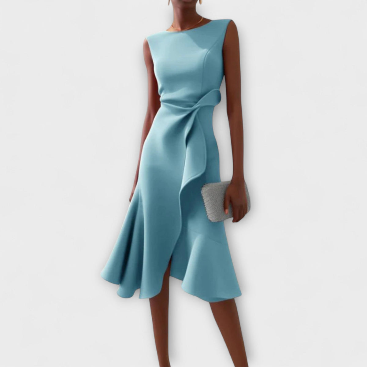 Ariana - Vestido midi plisado