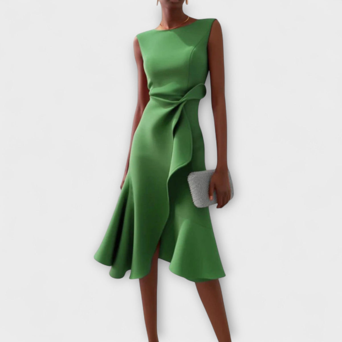Ariana - Vestido midi plisado
