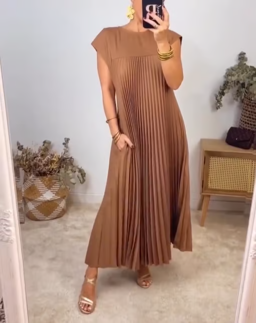 Eden - Vestido clásico de corte cómodo