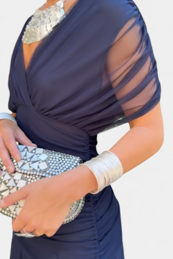 Lowenna - Vestido elegante de hombros descubiertos