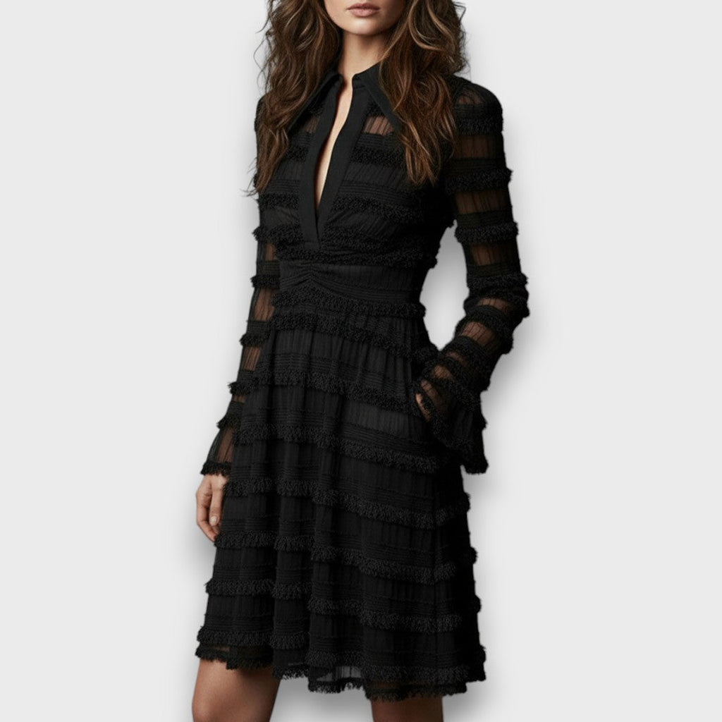 Elodie - Vestido midi elegante