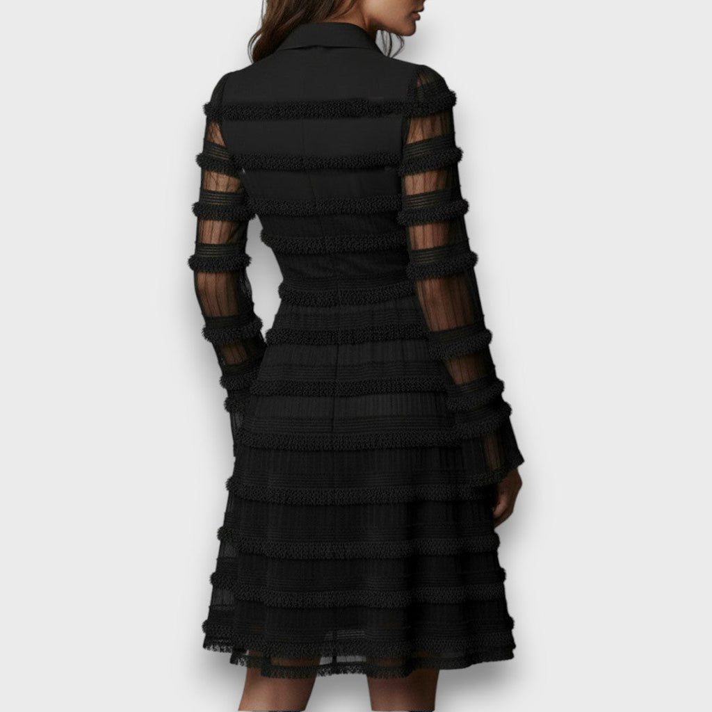 Elodie - Vestido midi elegante