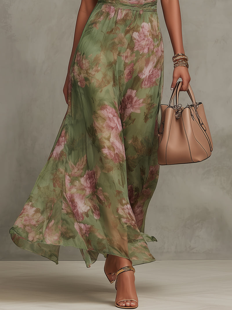 Aurora - Vestido Maxi Floral