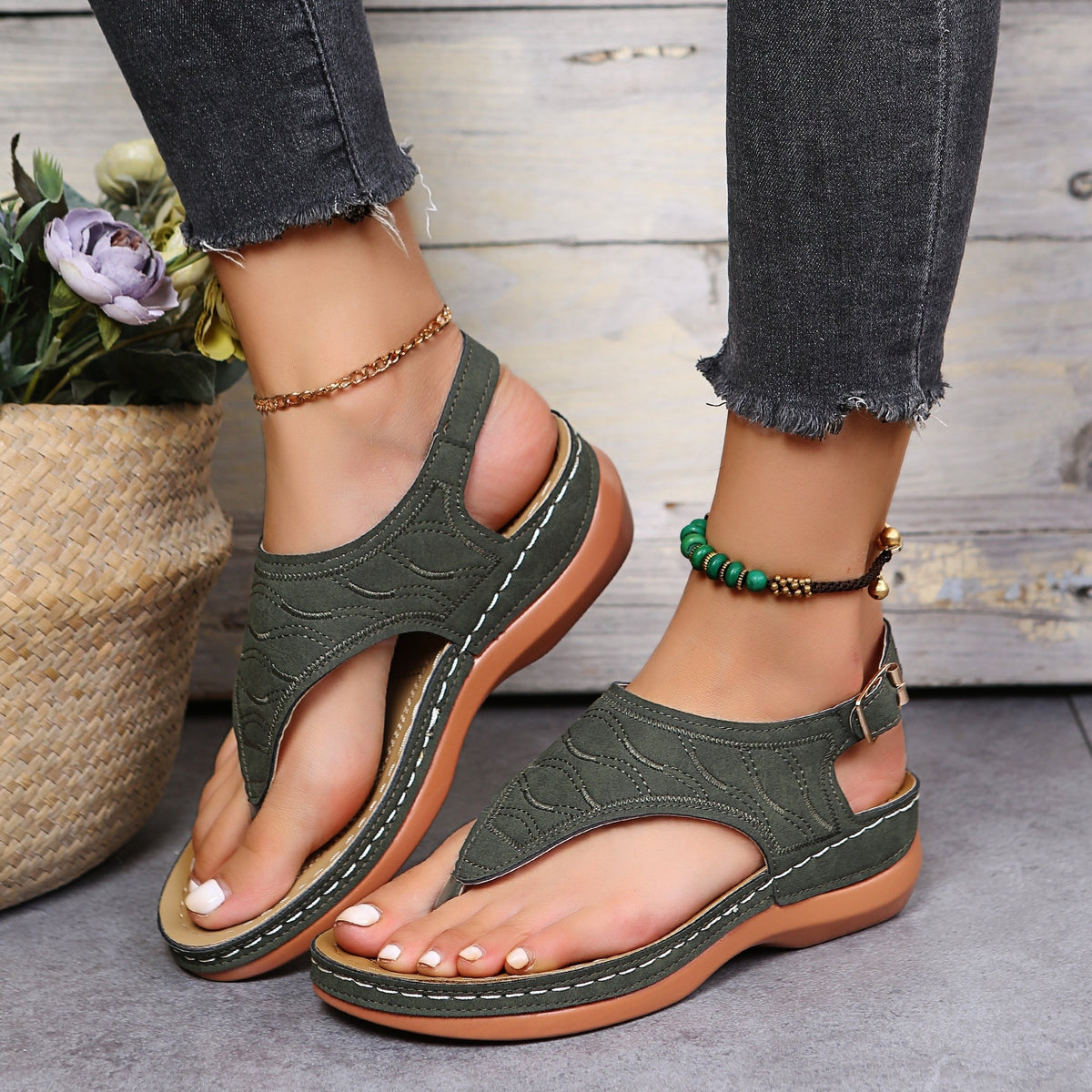 Sandalias Confort Ergonomico Clara