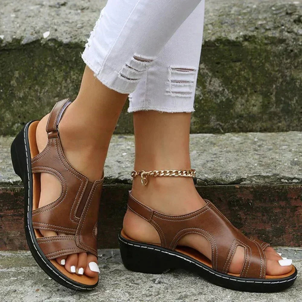 Melody - Sandalias de Confort con Tacón