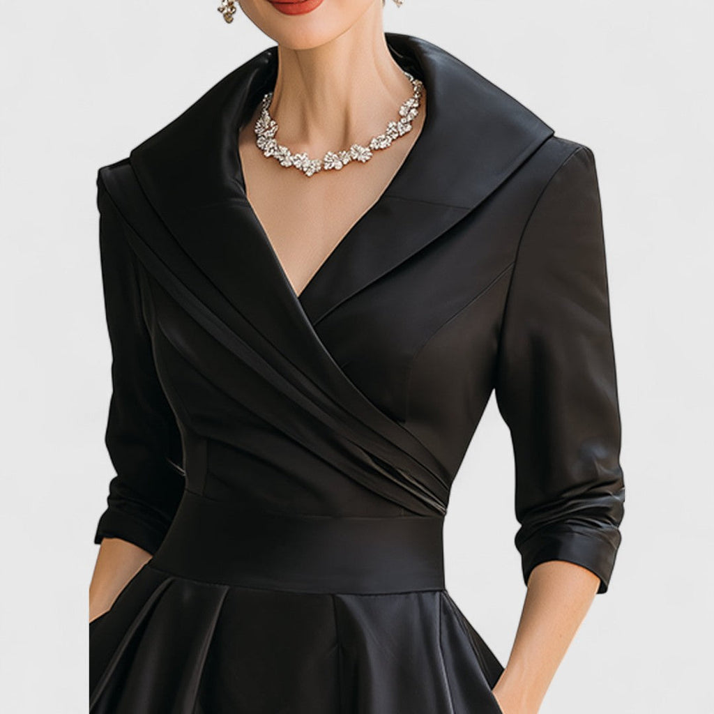 Marley Quinn - Vestido midi elegante