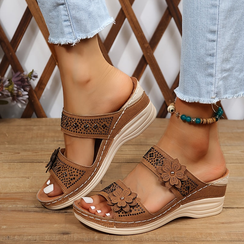 Sandalias Confort Compensadas Rosalie