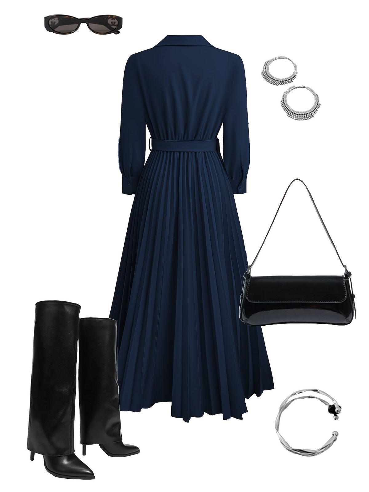 Margot Lane - Vestido elegante de diario