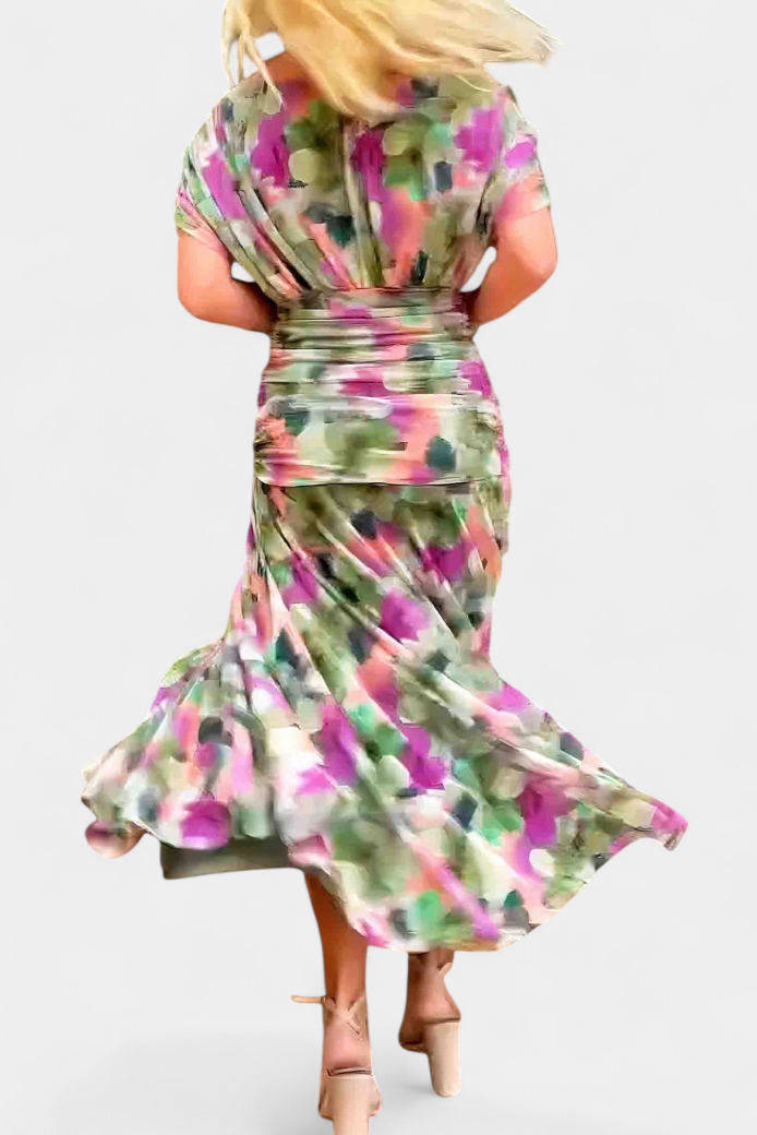 Lowenna - Vestido elegante de hombros descubiertos