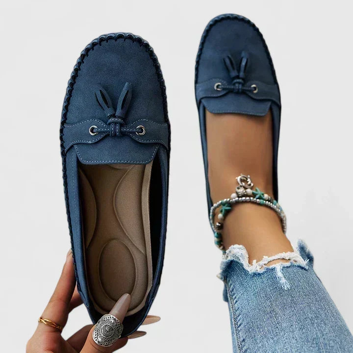 Maria | Mocasines de Mujer con Lazo